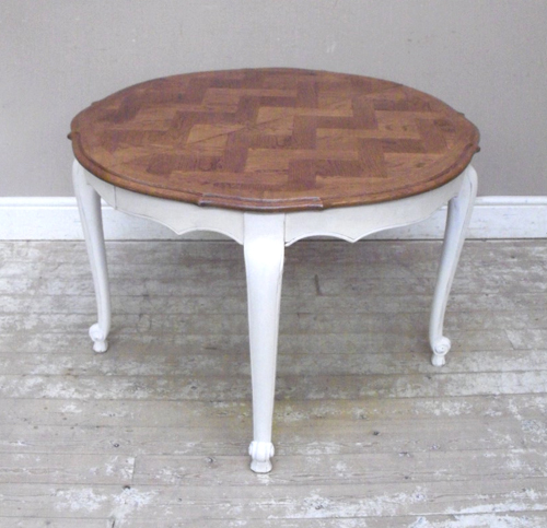 vintage french provencal style dining table